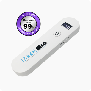 BioWand Esterilizador UV personal para superficies y equipos, portátil y recargable