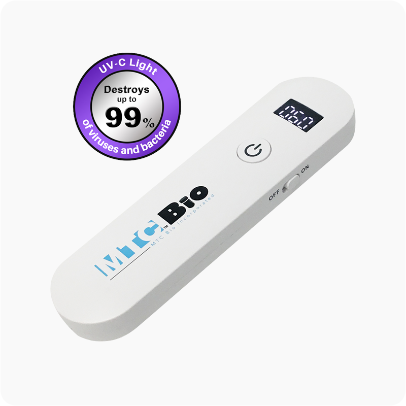 BioWand™ Esterilizador UV personal para superficies y equipos, portátil y recargable