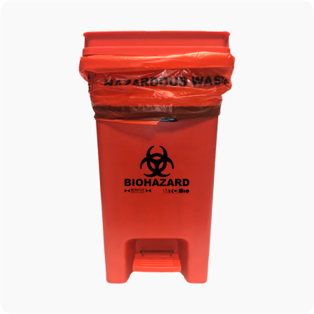 BowTie™ Contenedor de Residuos Biológicos con pedal, 30 L
