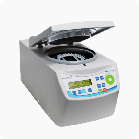 Microcentrífuga Refrigerada MC-24R Alta Velocidad con COMBI-Rotor | 13,500 rpm / 16,800×g