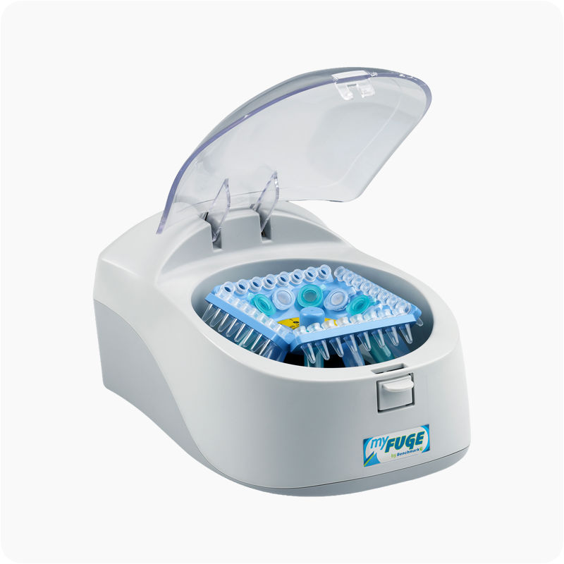 Mini centrífuga MyFuge™ 12 con COMBI-Rotor | 5,500 rpm / 2,000×g