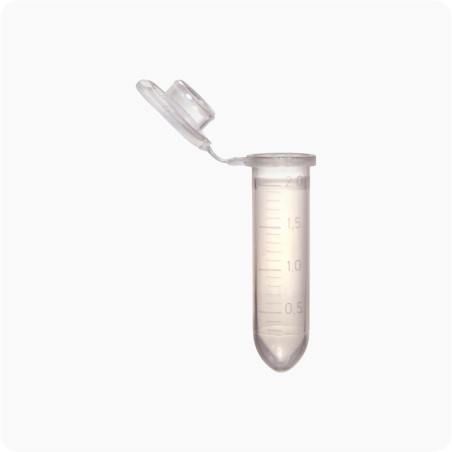 Tubo microcentrífuga Seal-Rite 2.0 mL graduado, natural | Base redondeada